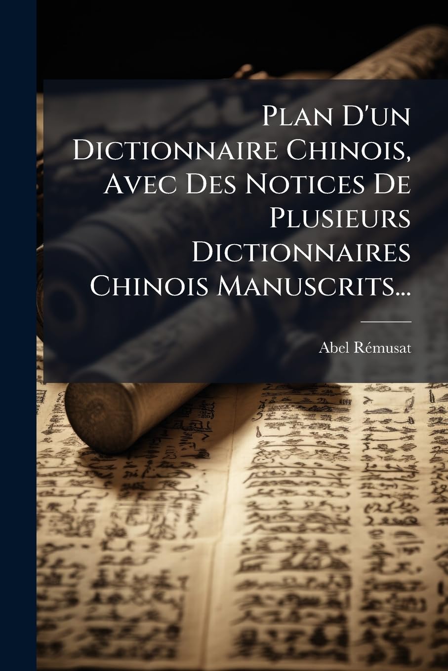 Plan D'Un Dictionnaire Chinois, Avec Des Notices de Plusieurs Dictionnaires Chinois Manuscrits... book