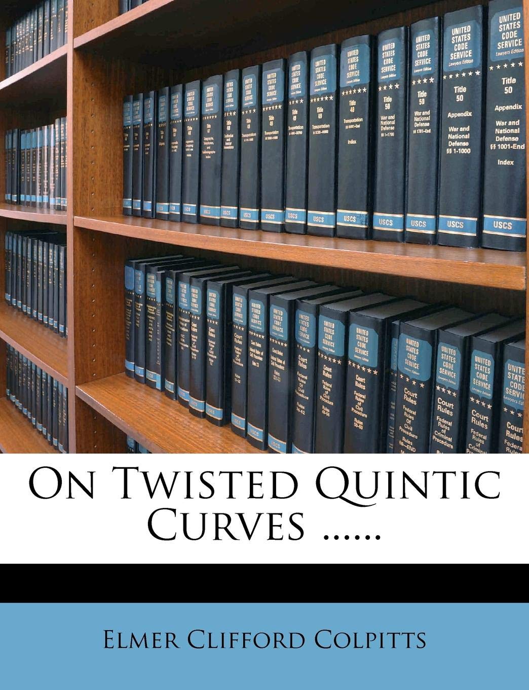 Product Image: On Twisted Quintic Curves ......