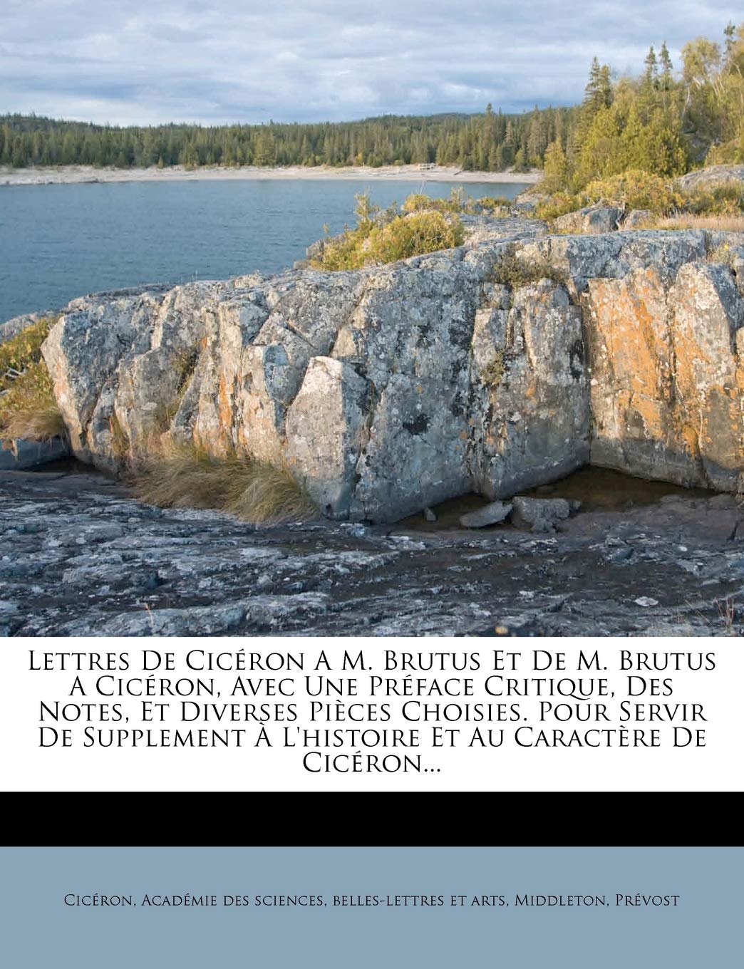 Lettres de Ciceron A M. Brutus Et de M. Brutus a Ciceron, Avec Une Preface Critique, Des Notes, Et Diverses Pieces Choisies. Pour Servir de Supplement A L'Histoire Et Au Caractere de Ciceron... book