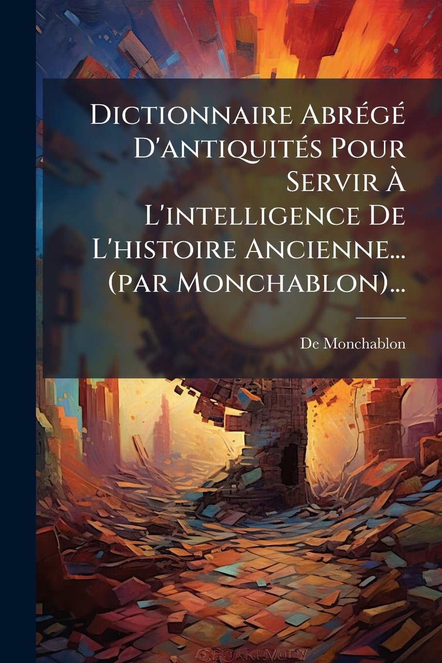 Dictionnaire Abrégé D'antiquités Pour Servir À L'intelligence De L'histoire Ancienne... (par Monchablon)... book