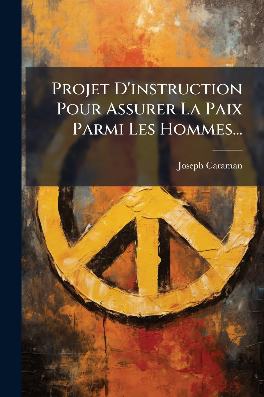 Projet D'instruction Pour Assurer La Paix Parmi Les Hommes... book