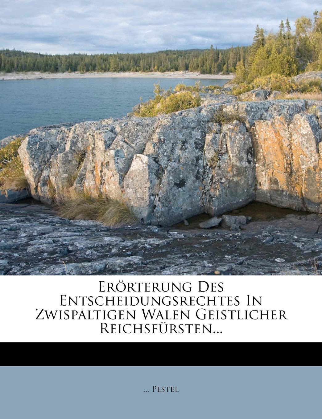 Erorterung Des Entscheidungsrechtes in Zwispaltigen Walen Geistlicher Reichsfursten... Politics & History