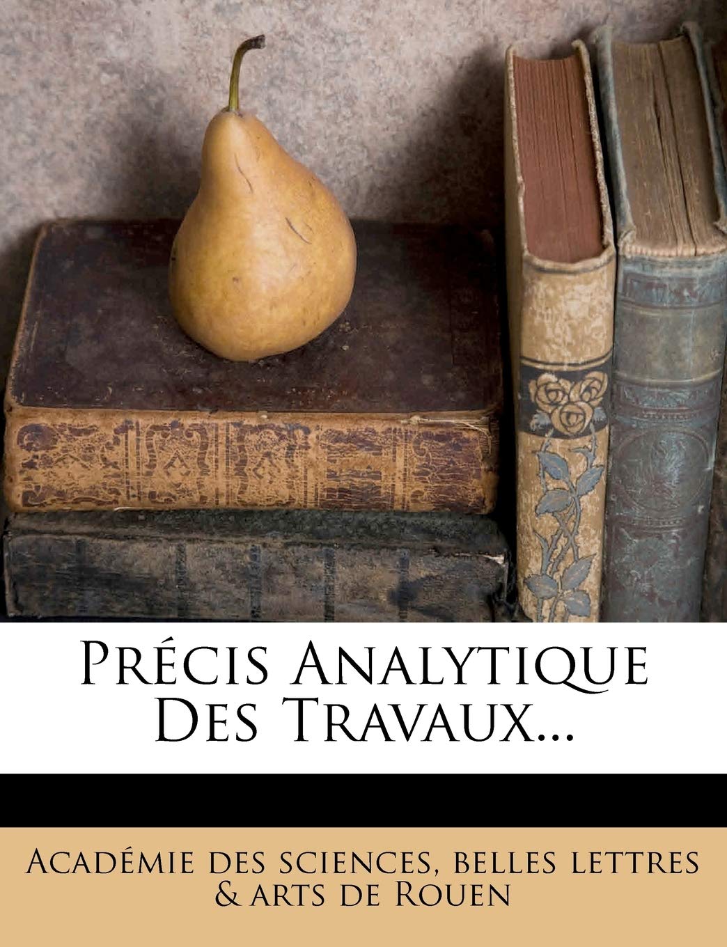 Précis Analytique Des Travaux... Politics & History