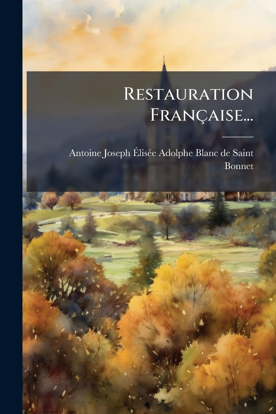 Restauration Française... book