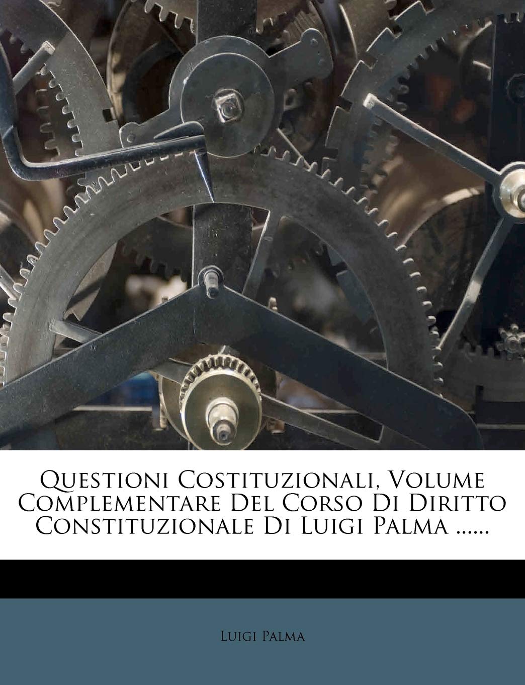 Questioni Costituzionali, Volume Complementare del Corso Di Diritto Constituzionale Di Luigi Palma ...... Politics & History