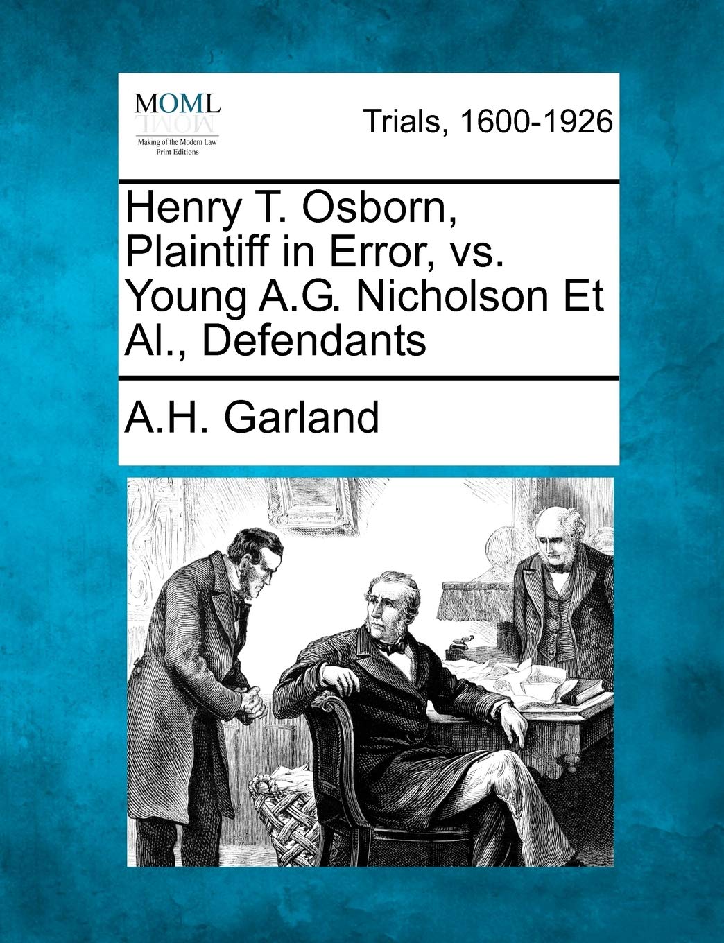 Henry T. Osborn, Plaintiff in Error, vs. Young A.G. Nicholson et al., Defendants Law