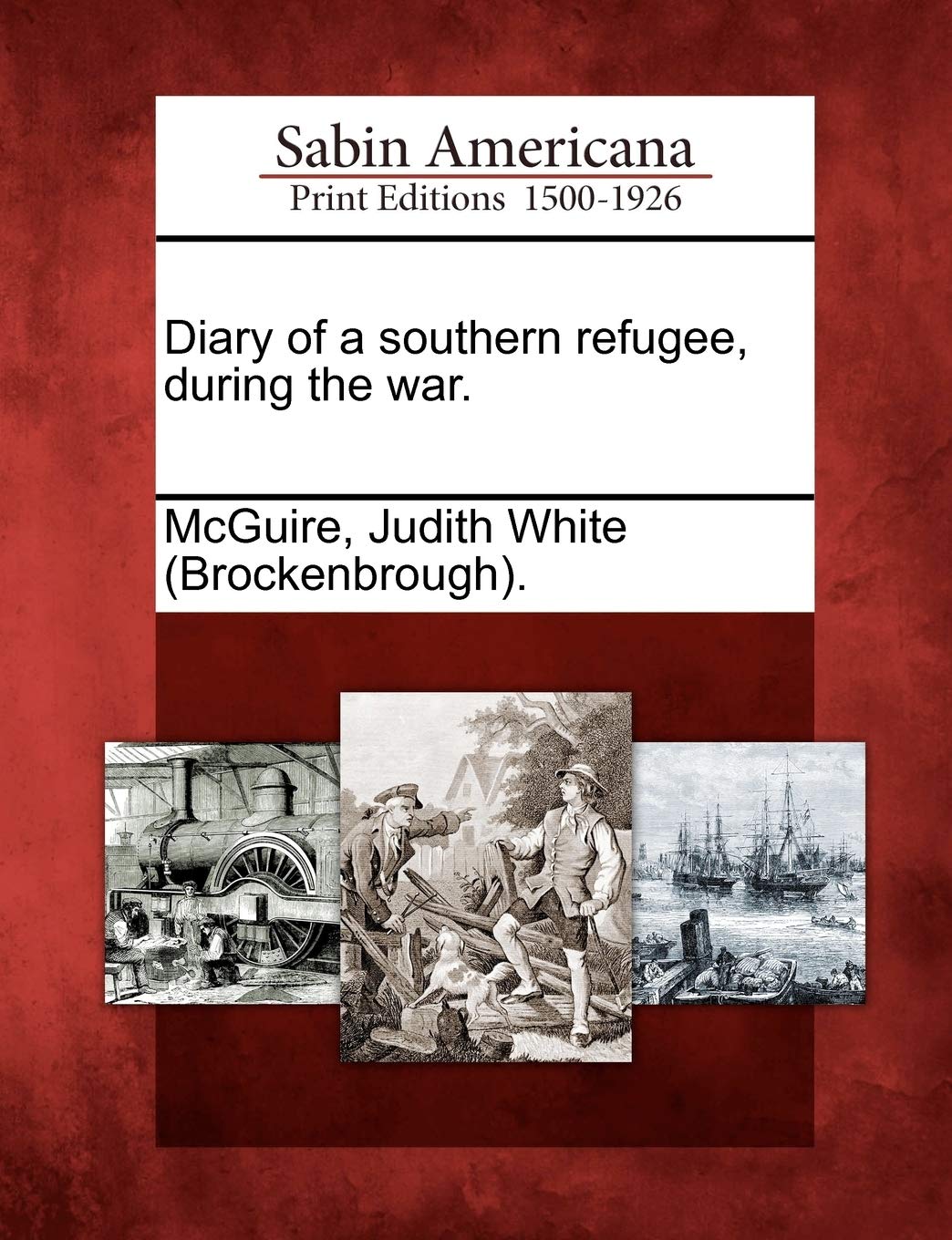 Diary of a Southern Refugee, During the War. Social Sciences