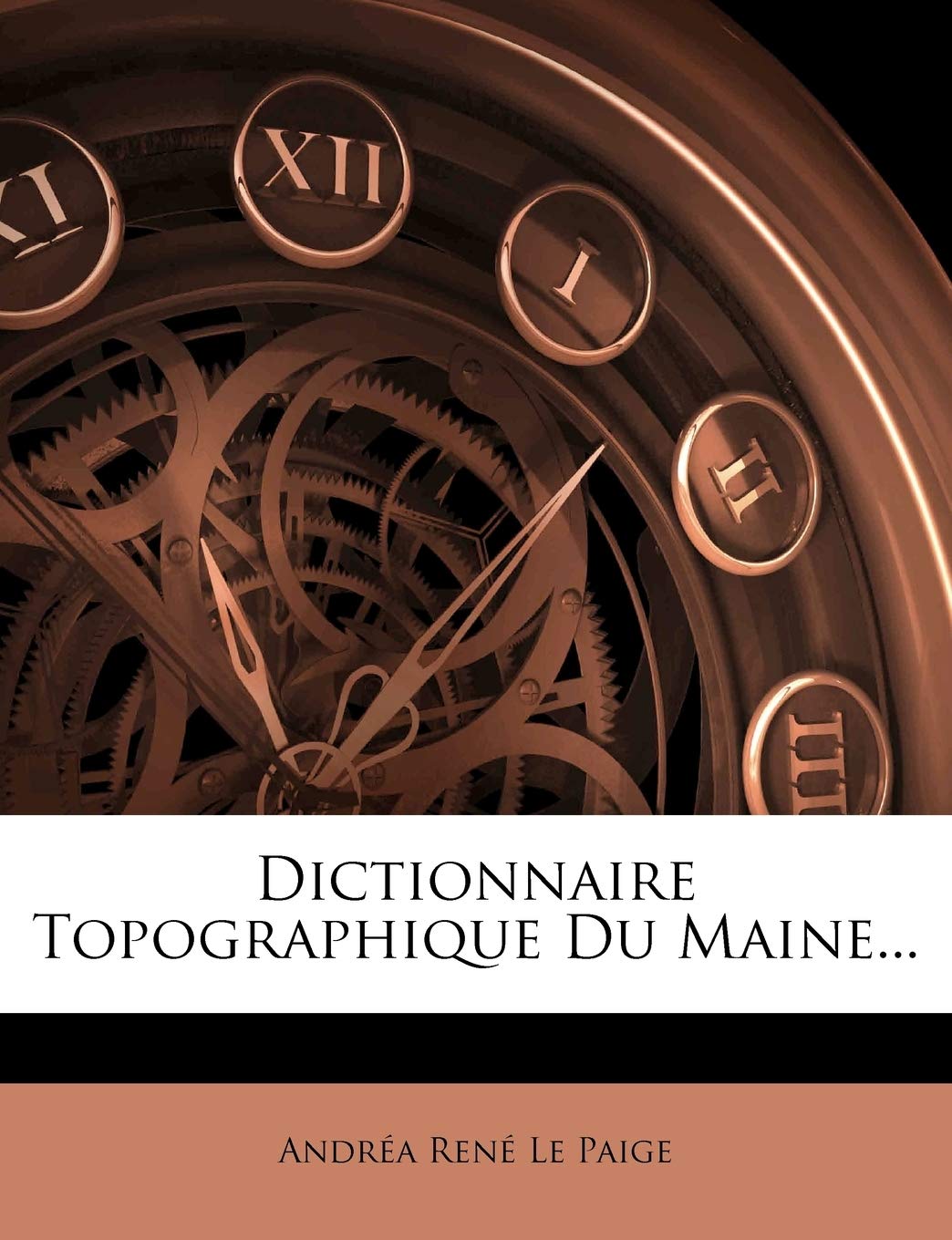 Dictionnaire Topographique Du Maine... book