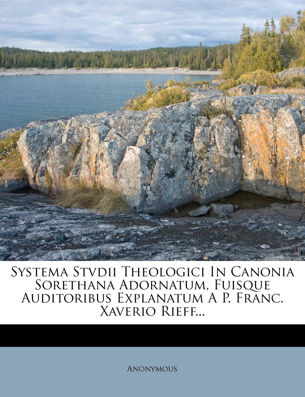 Systema Stvdii Theologici in Canonia Sorethana Adornatum, Fuisque Auditoribus Explanatum a P. Franc. Xaverio Rieff... Politics & History