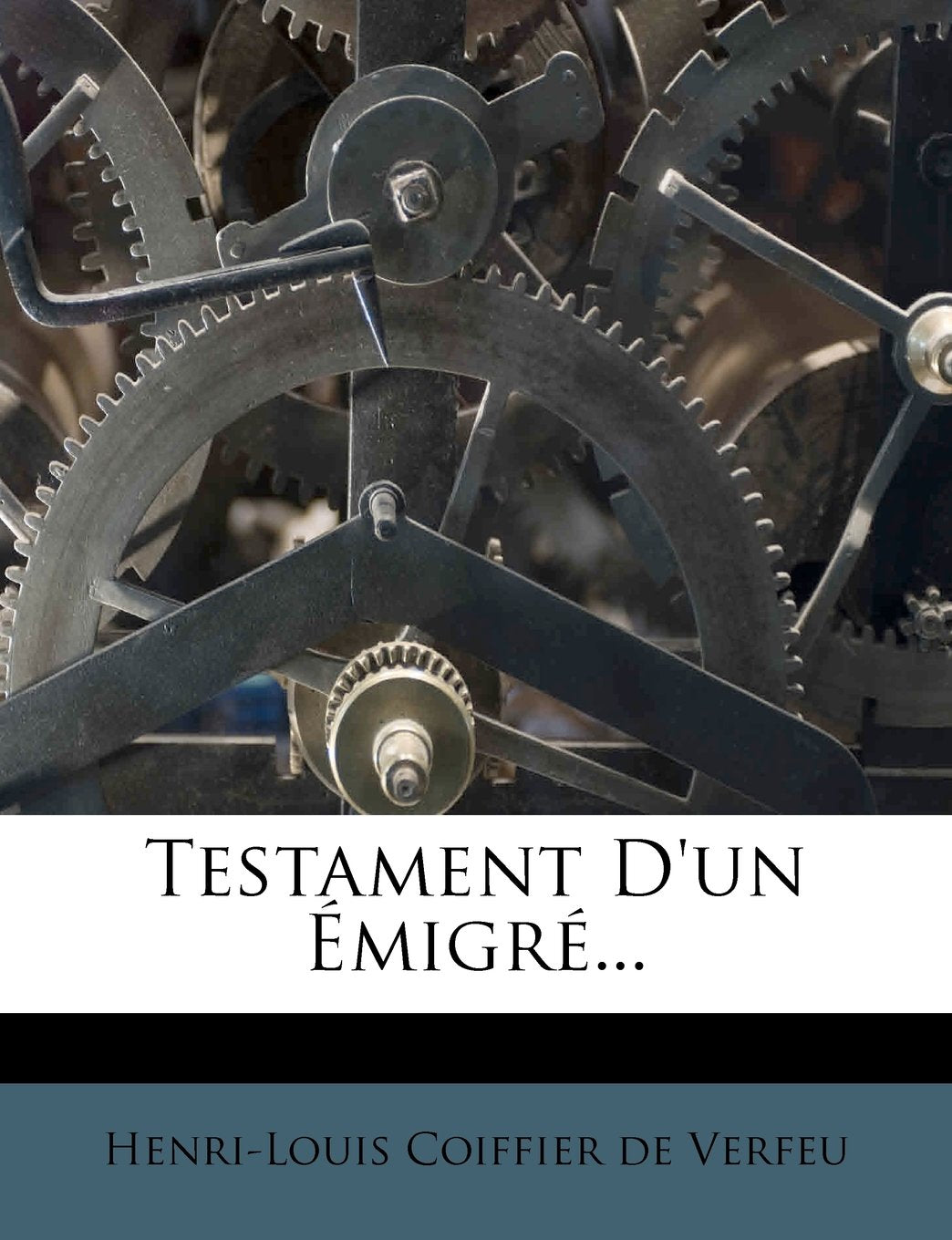 Testament d'Un Émigré... Politics & History