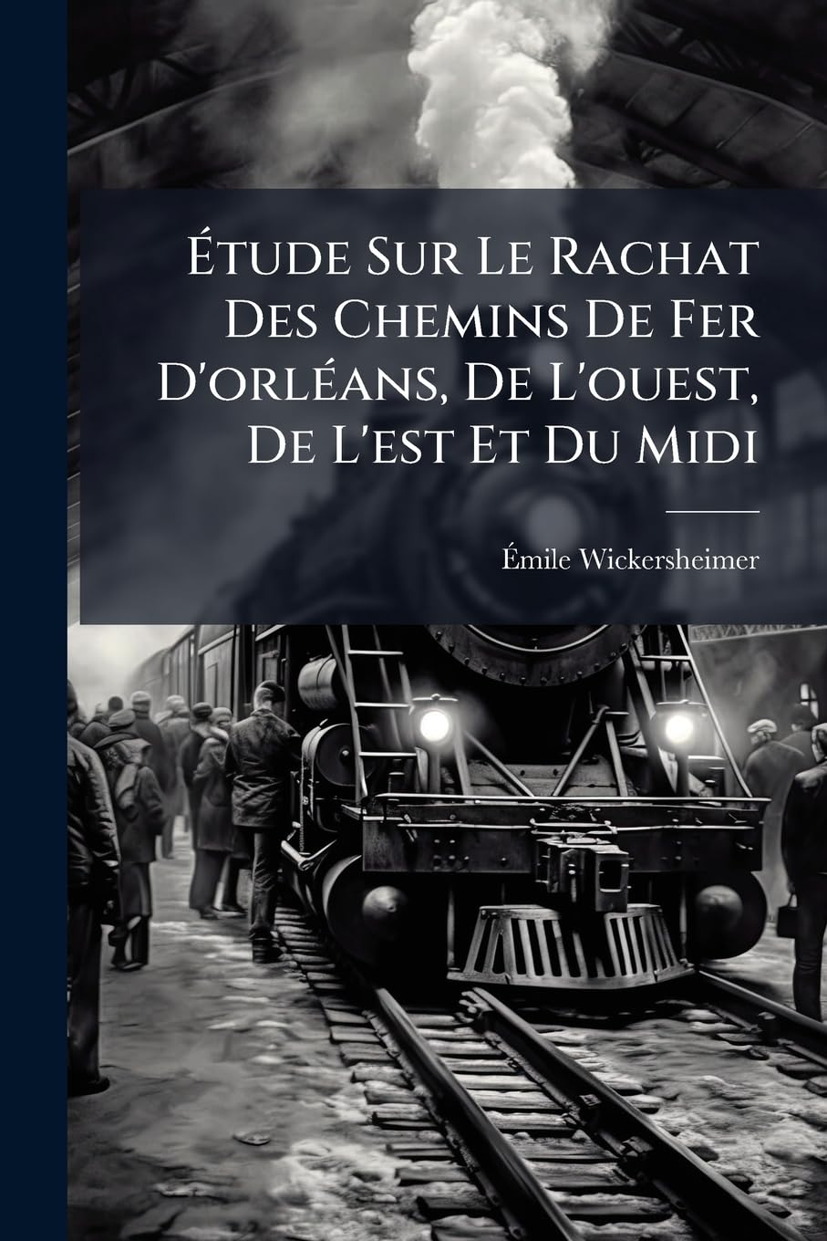 Étude Sur Le Rachat Des Chemins De Fer D'orléans, De L'ouest, De L'est Et Du Midi: Construction De 20.000 Kilomètres De Chemins De Fer Économiques... book