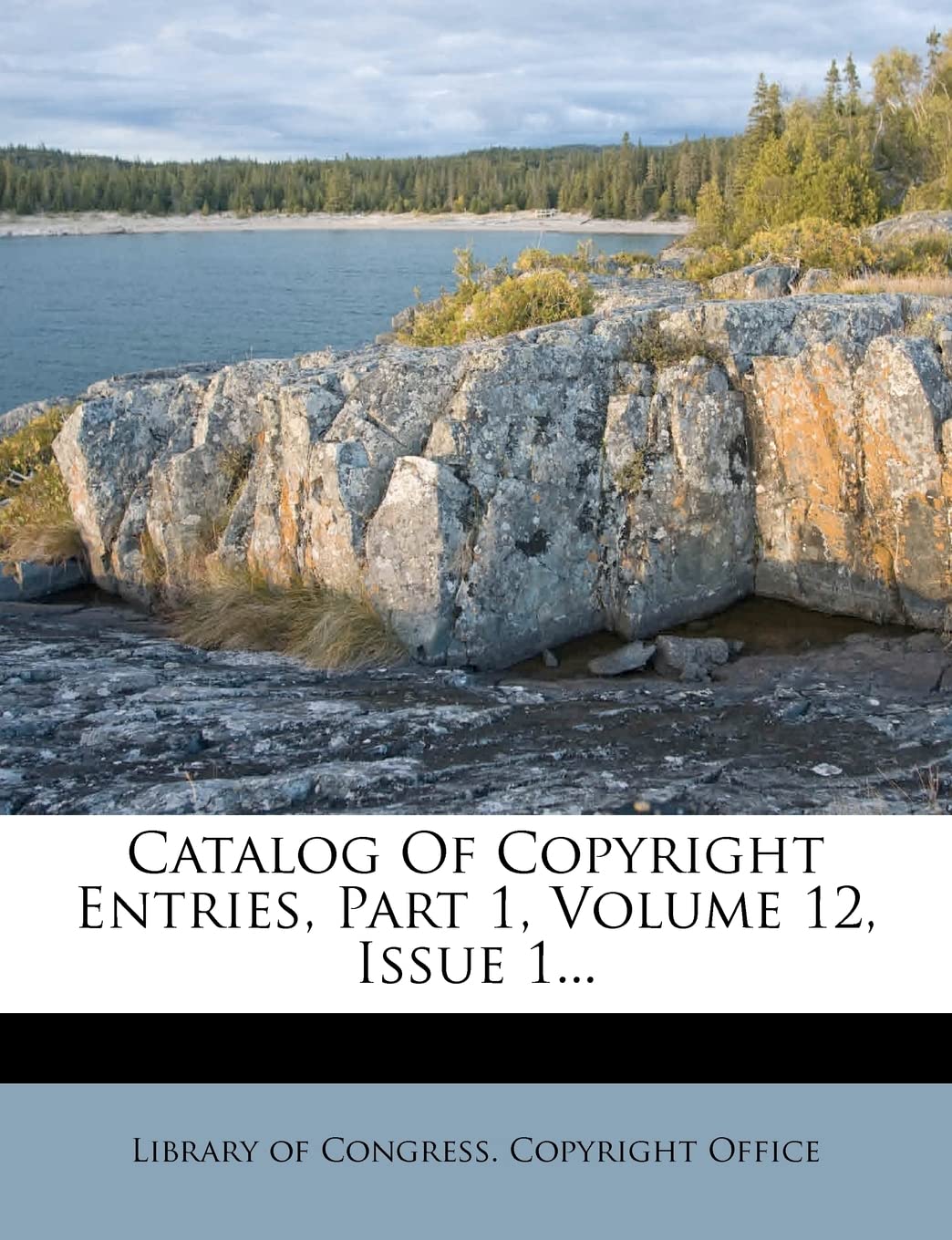 Catalog of Copyright Entries, Part 1, Volume 12, Issue 1... Law