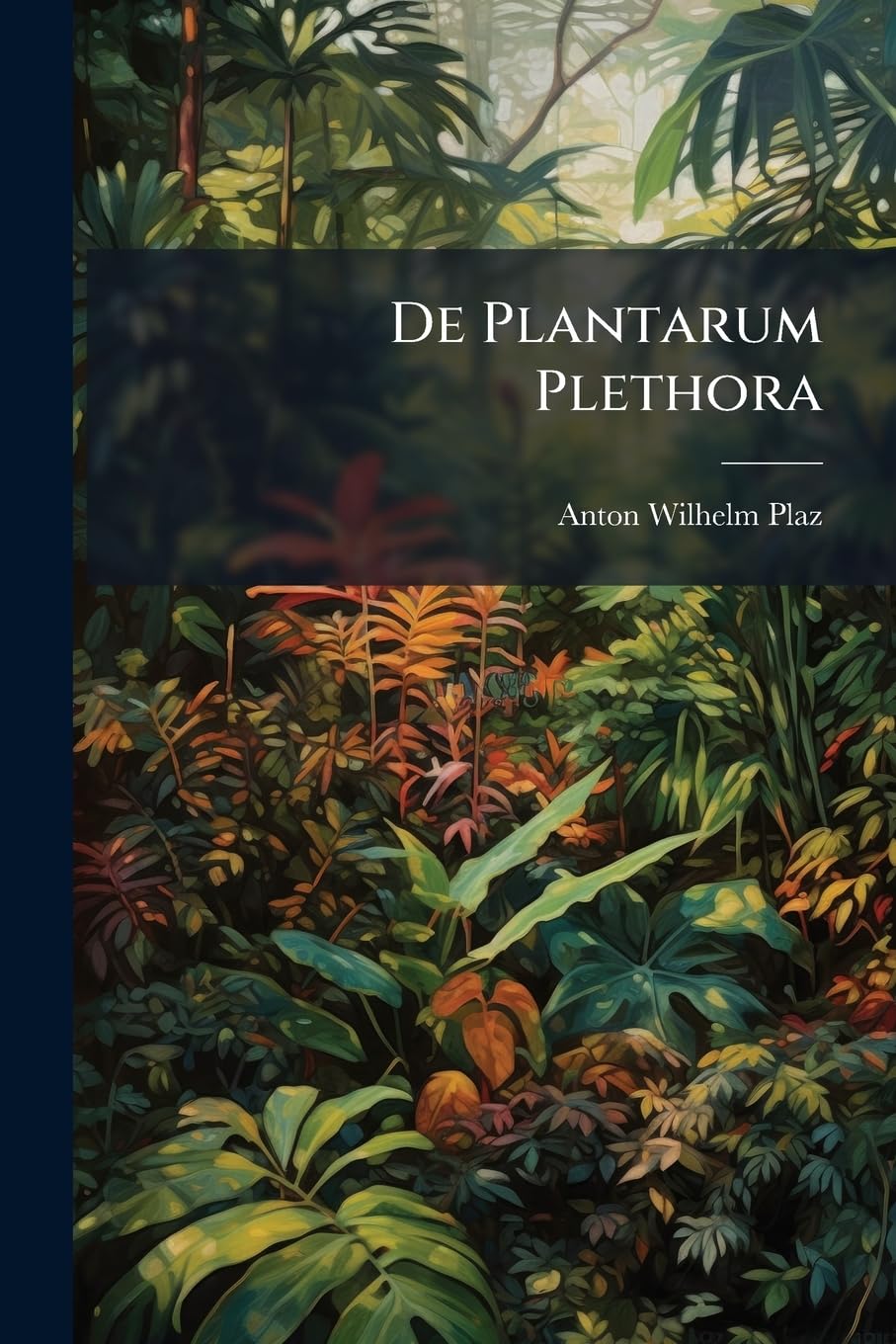 de Plantarum Plethora: Disserit Et Ad Audiendam Orationem Aditialem, Qua Professoris Physiologiae Ordinarii Munus D. XII. Oct. ... Auspicabitur, Invitat D. Antonius Guilielmus Plaz... Medicine
