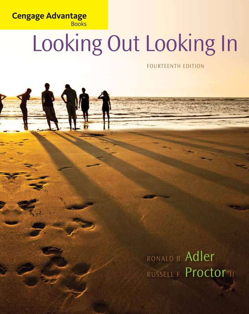 Product Image: Cengage Advantage Books: Looking Out, Looking In