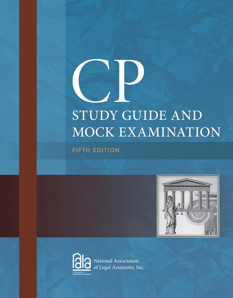 CP Study Guide and Mock Examination Law