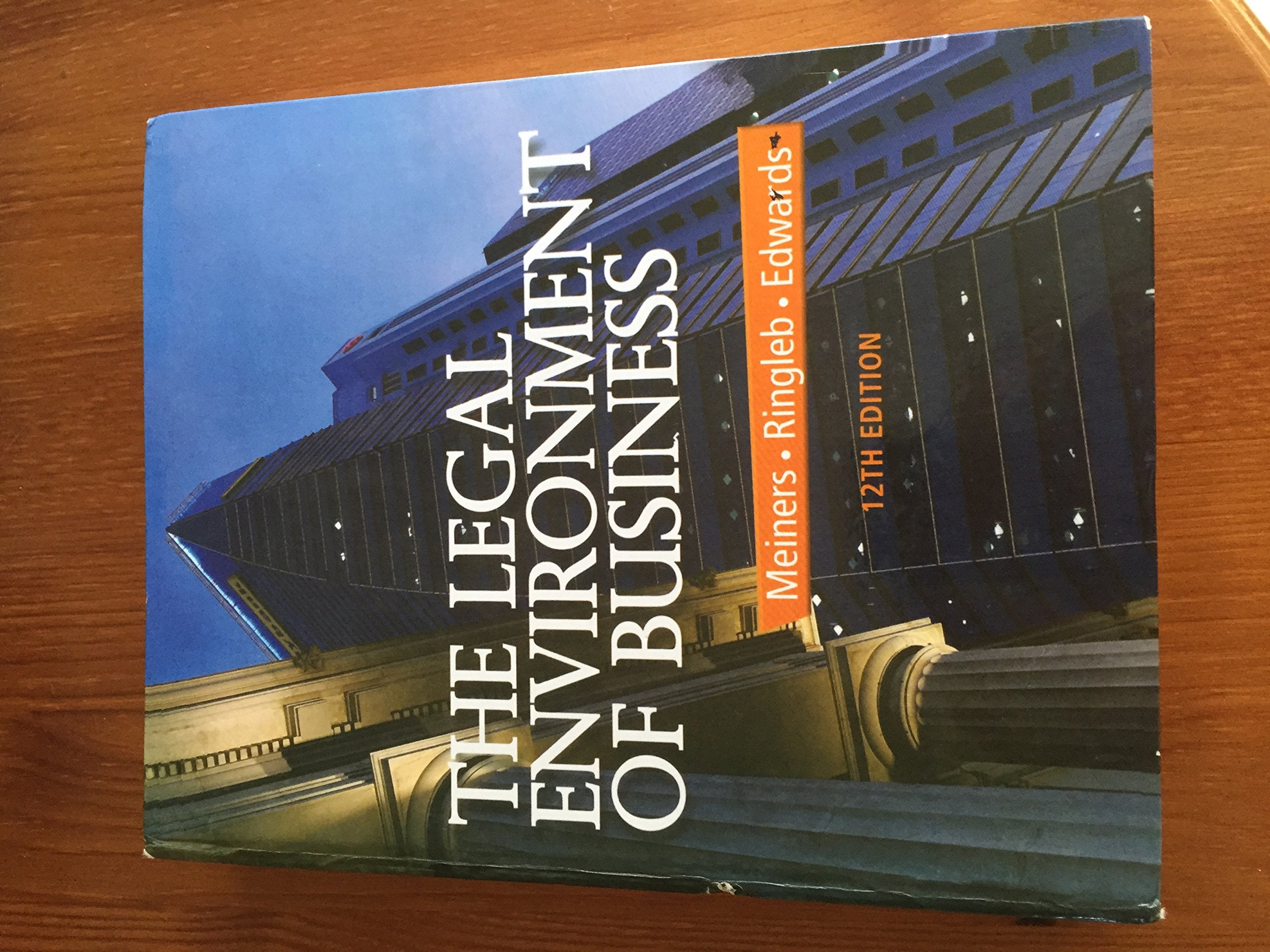 The Legal Environment of Business book