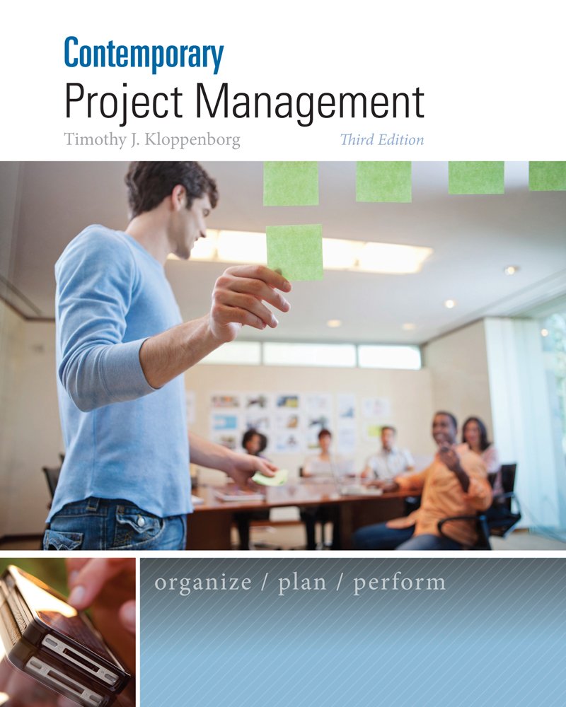 Product Image: Comtemporary Project Management: Organize/ Plan/ Perform