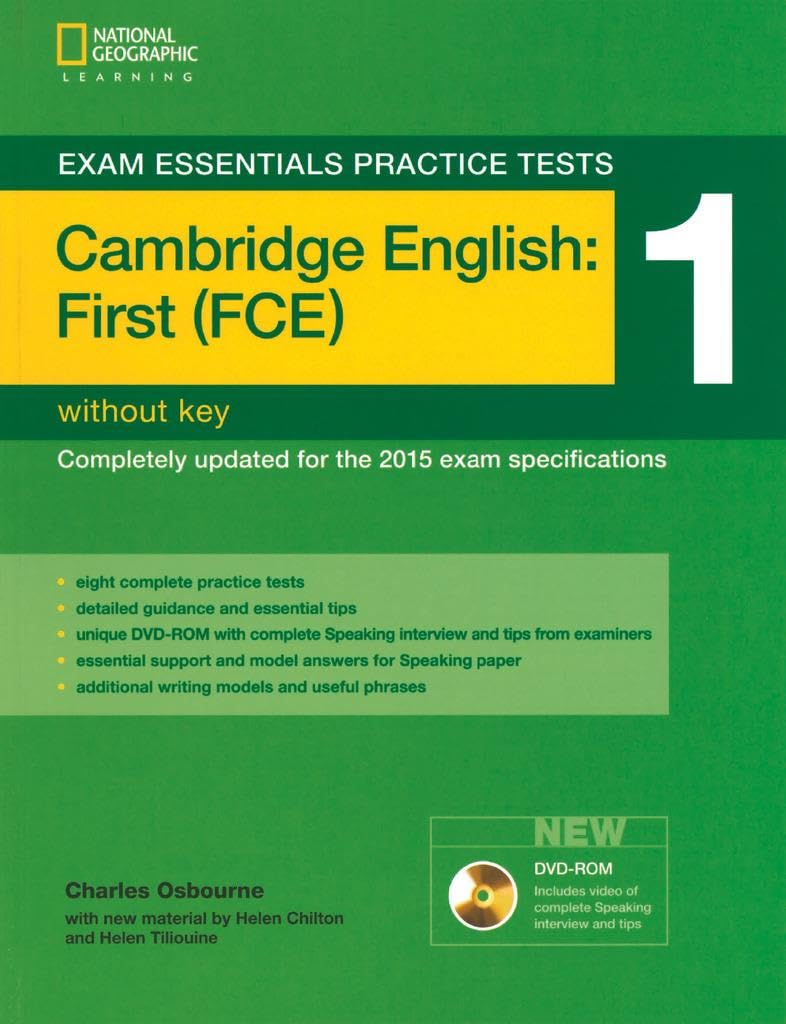 Exam Essentials: Cambridge First Practice Tests 1 W/O Key + DVD-ROM Social Sciences