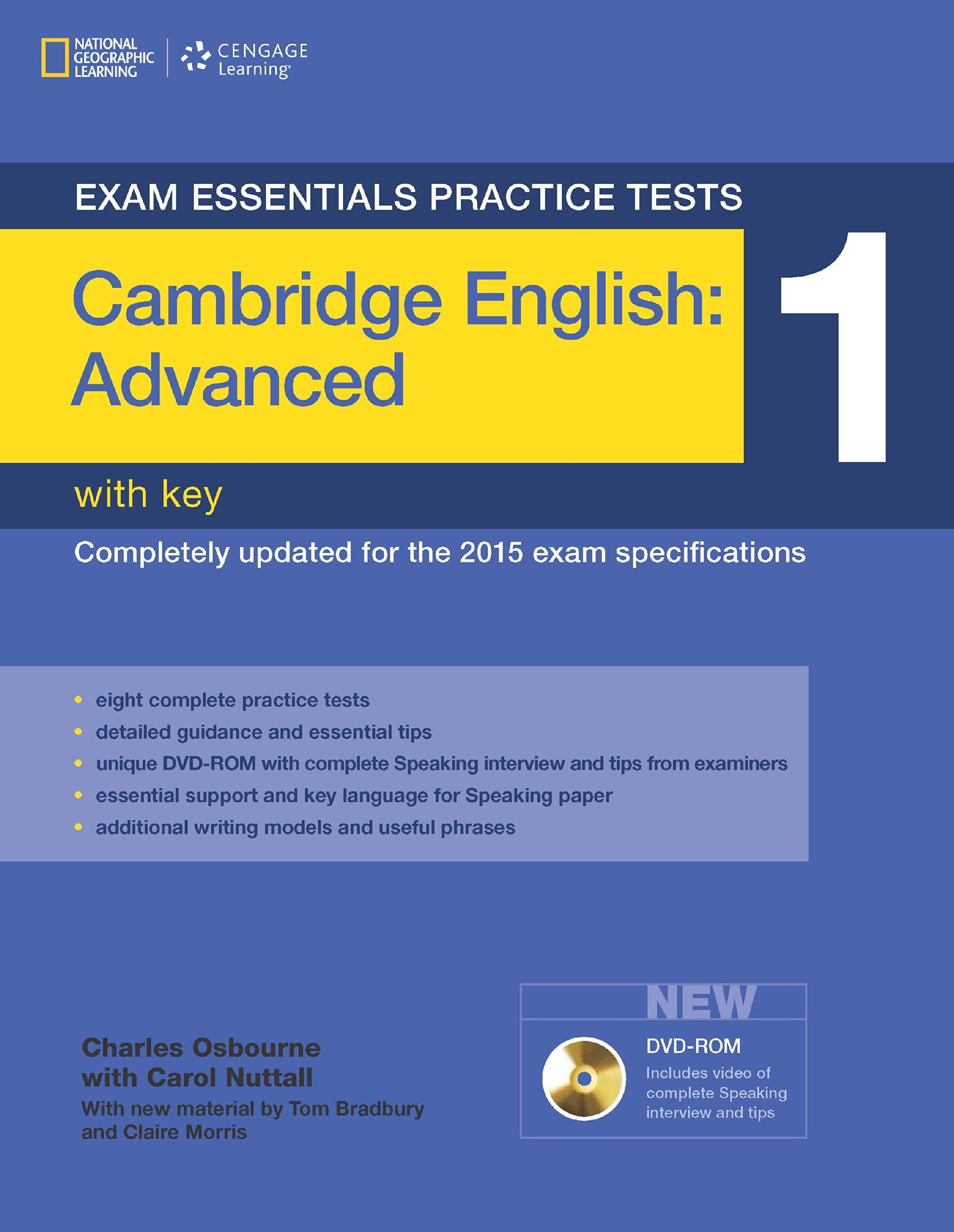 Cambridge English: Advanced (CAE), mit 1 DVD-ROM: Exam Essentials Practice Tests 1 mit Lösungen(Helbling Languages) Foreign Languages ​​& Dictionaries