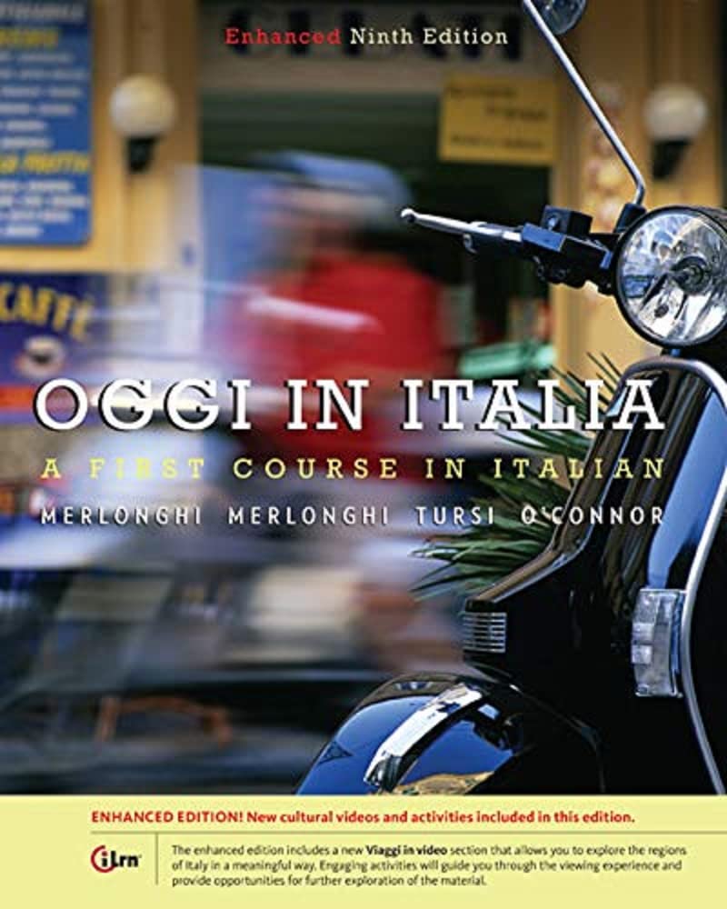 OGGI in Italia: A First Course in Italian book