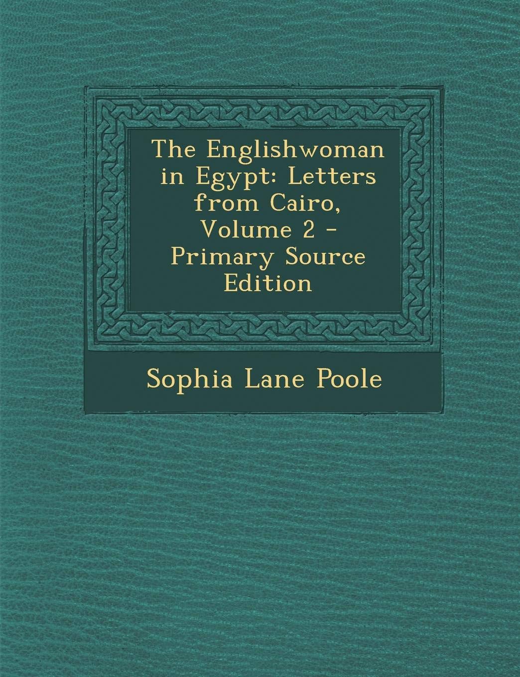 Englishwoman in Egypt: Letters from Cairo, Volume 2 Politics & History