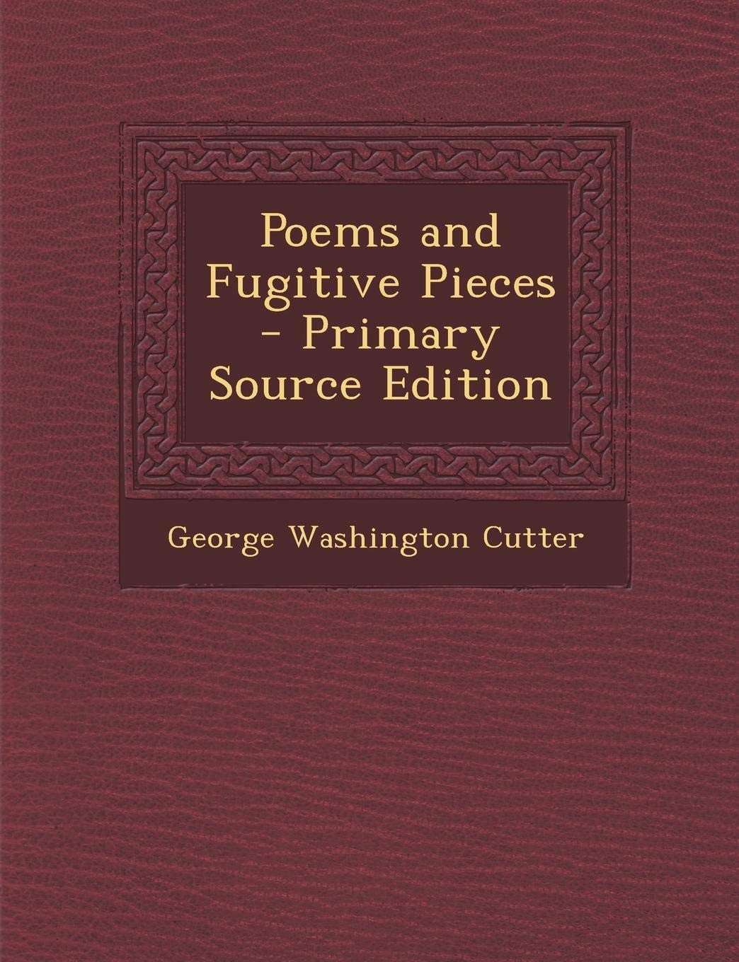 Poems and Fugitive Pieces Children's books
