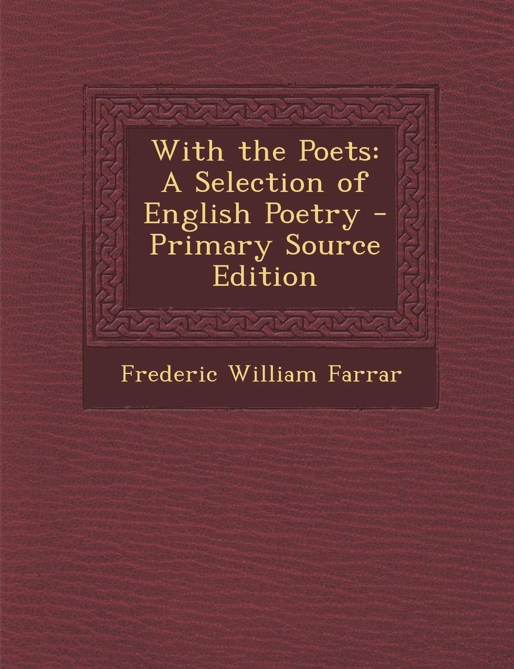 With the Poets: A Selection of English Poetry Children's books
