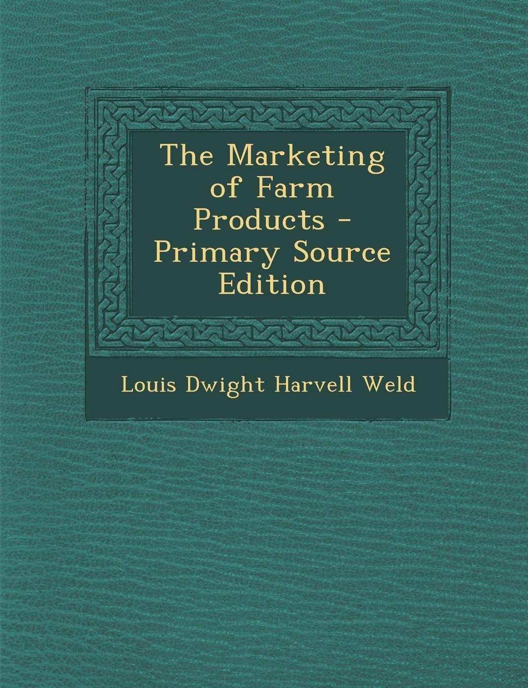 Marketing of Farm Products Business, Finance & Career