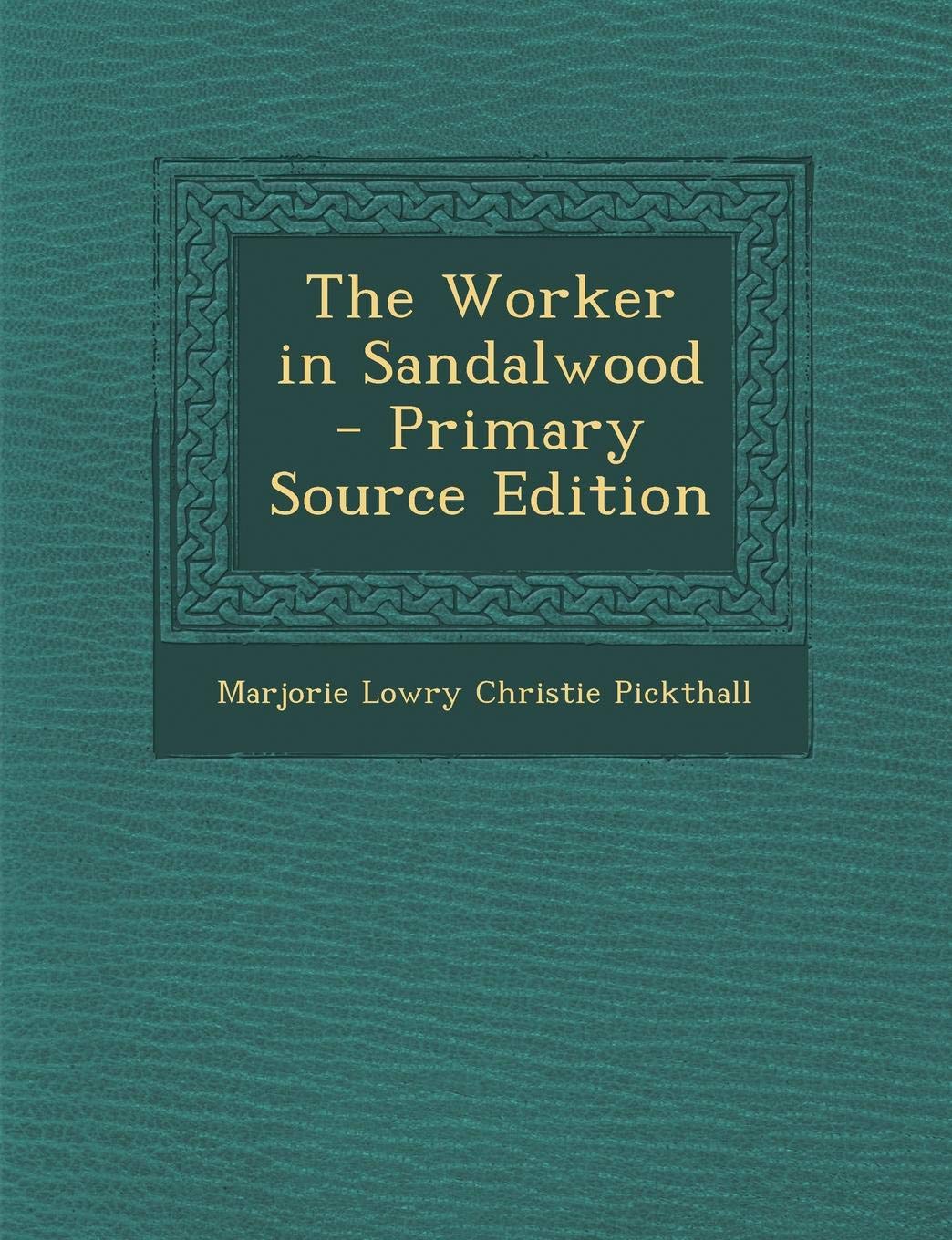 The Worker in Sandalwood Hobbies & Crafts