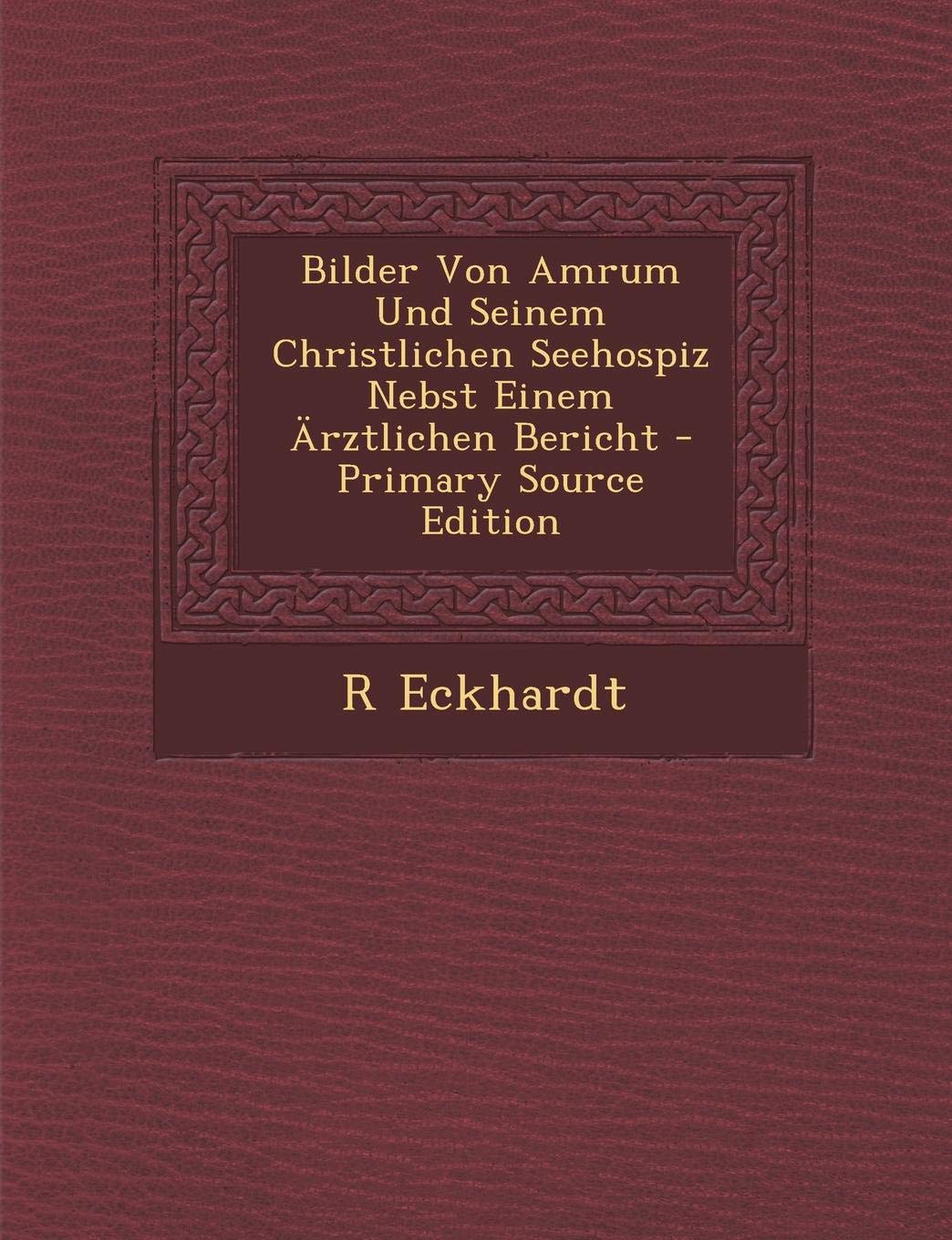 Bilder Von Amrum Und Seinem Christlichen Seehospiz Nebst Einem Arztlichen Bericht Politics & History