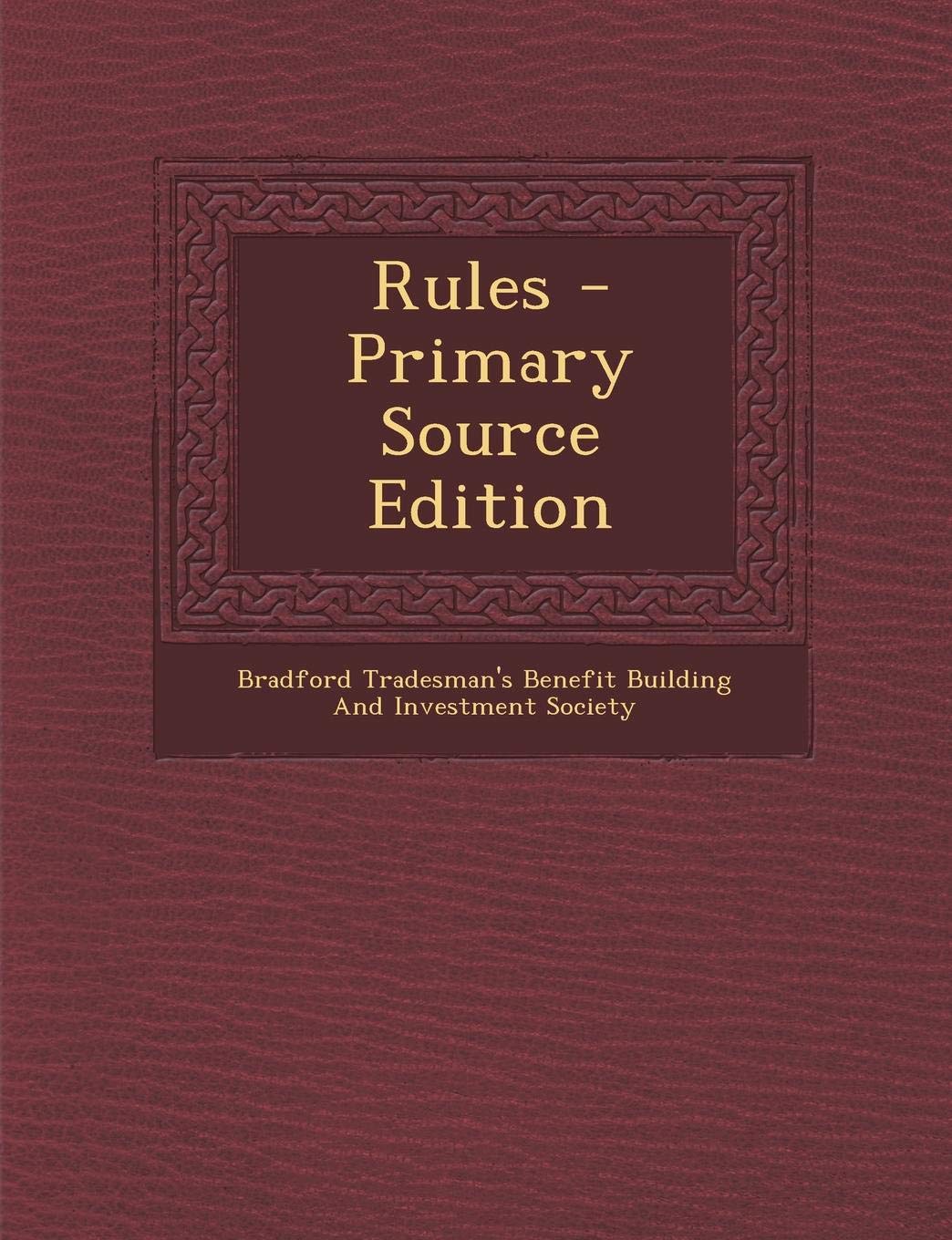 Product Image: Rules