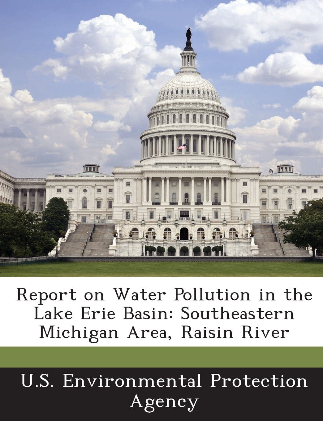 Report on Water Pollution in the Lake Erie Basin: Southeastern Michigan Area, Raisin River Politics & History