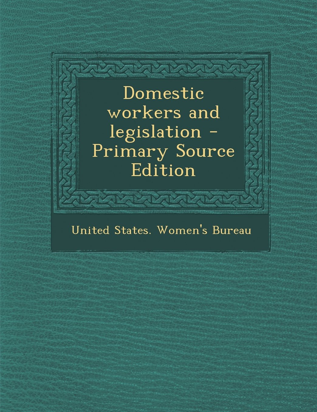 Domestic workers and legislation Politics & History