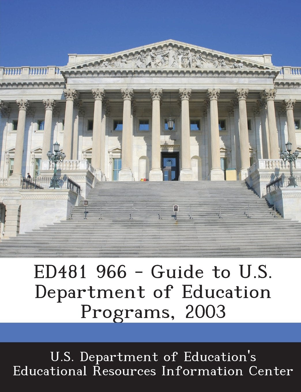 Ed481 966 - Guide to U.S. Department of Education Programs, 2003 book