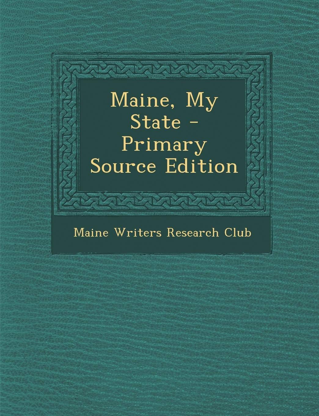 Maine, My State Politics & History