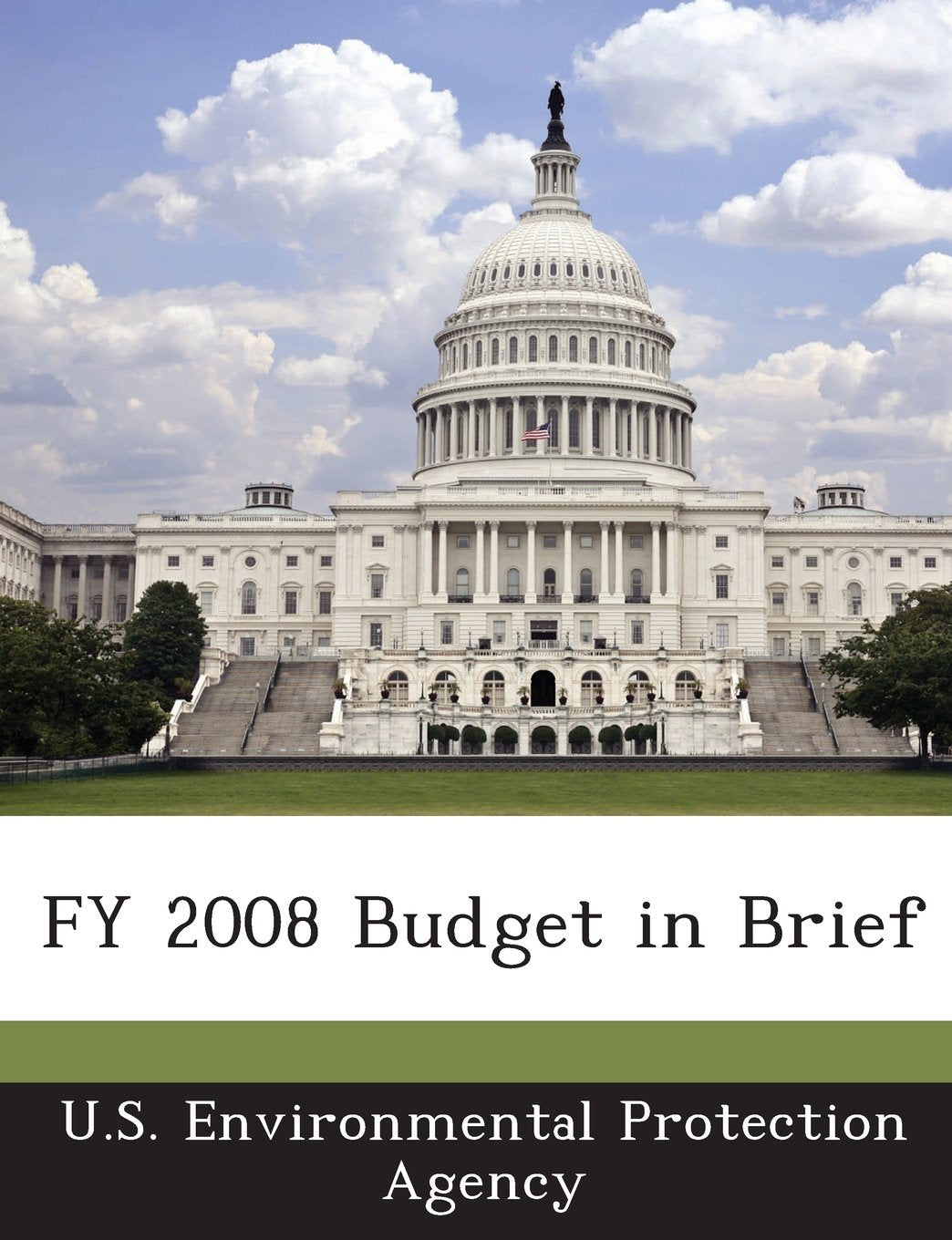 Fy 2008 Budget in Brief book