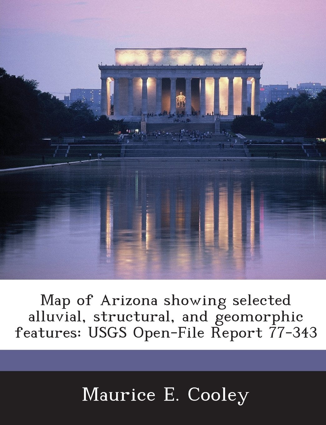 Map of Arizona showing selected alluvial, structural, and geomorphic features: USGS Open-File Report 77-343 Politics & History