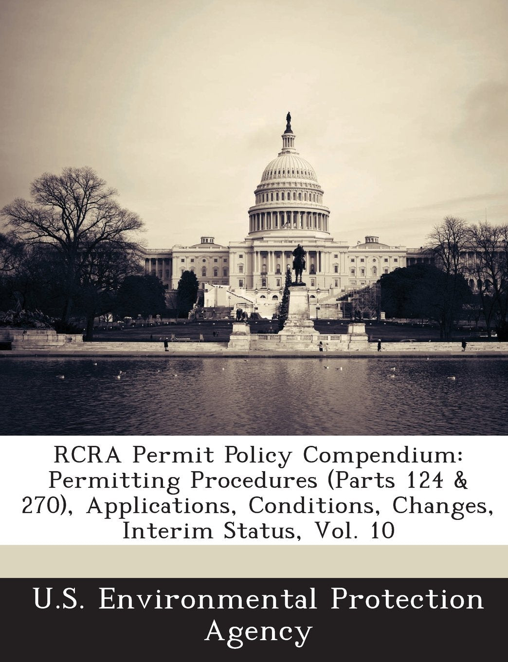 RCRA Permit Policy Compendium: Permitting Procedures (Parts 124 & 270), Applications, Conditions, Changes, Interim Status, Vol. 10 Politics & History