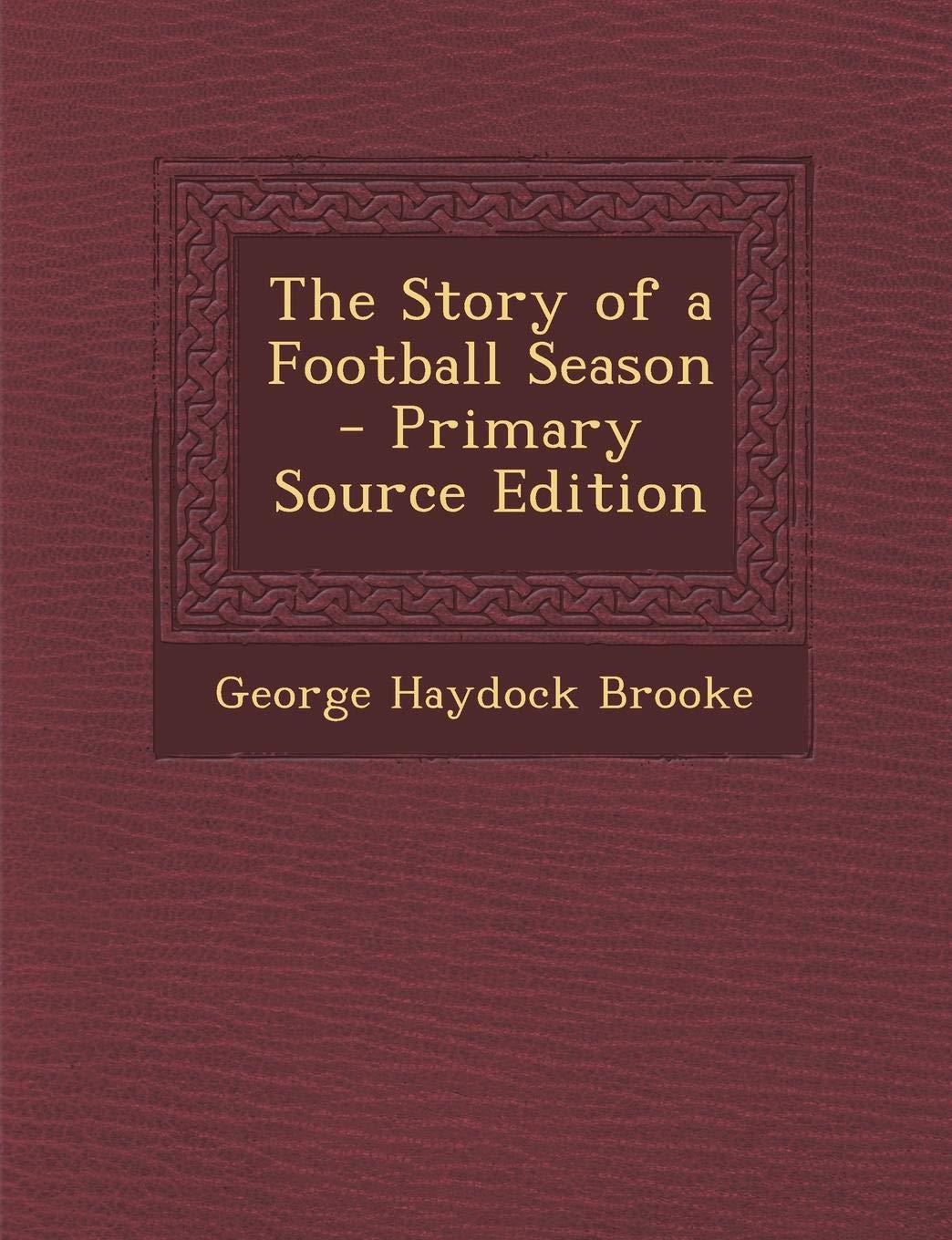 The Story of a Football Season Children's books