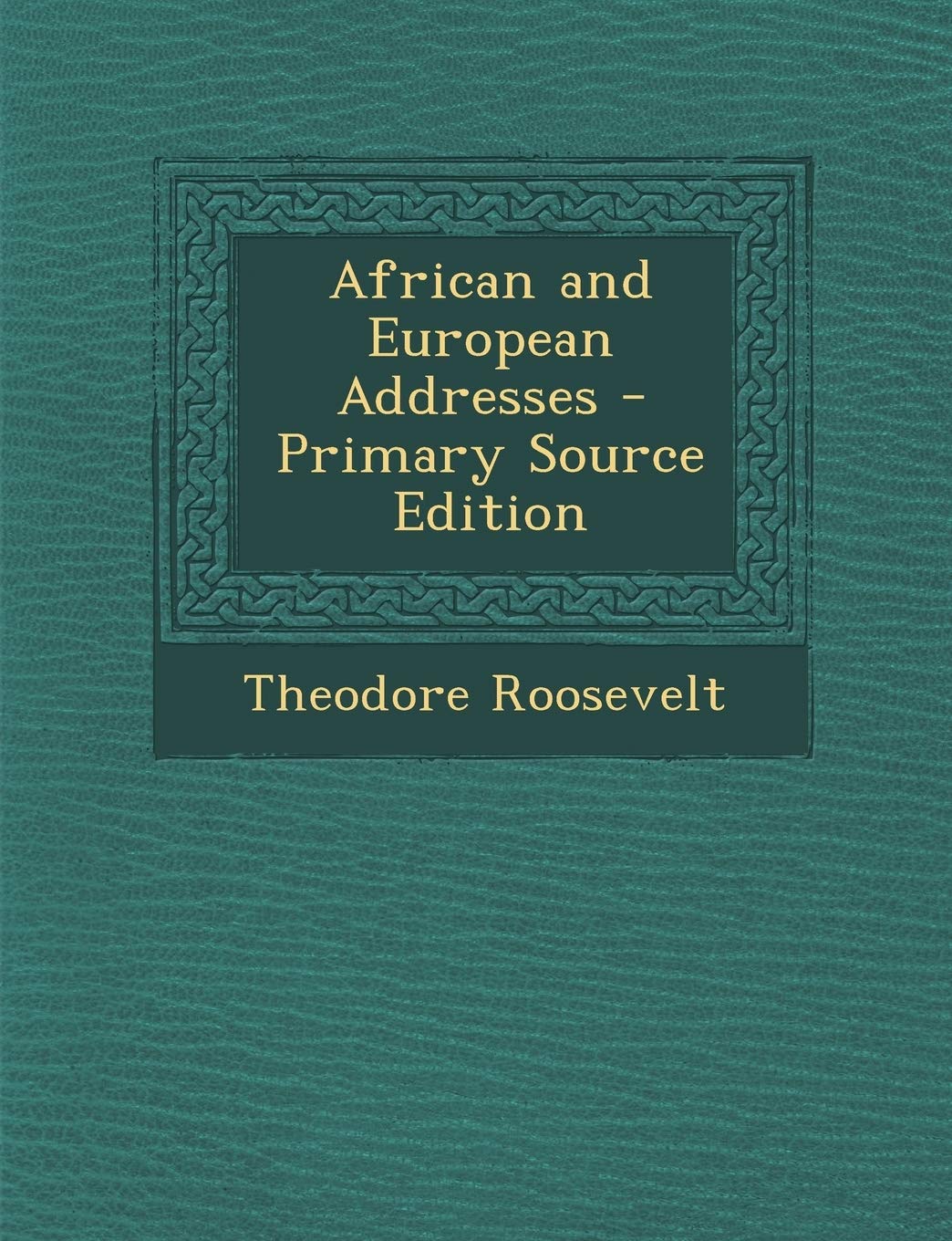 African and European Addresses Historical Fiction
