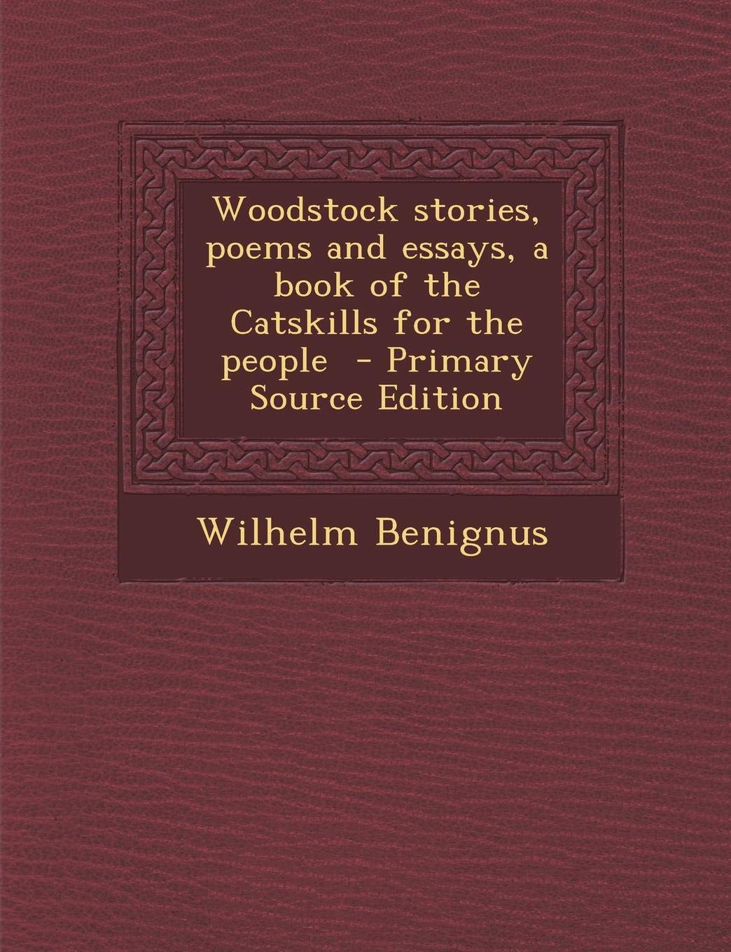 Woodstock Stories, Poems and Essays, a Book of the Catskills for the People Politics & History