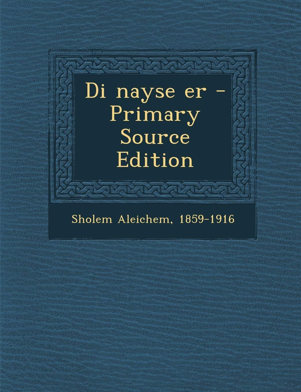 Di Nayse Er Politics & History
