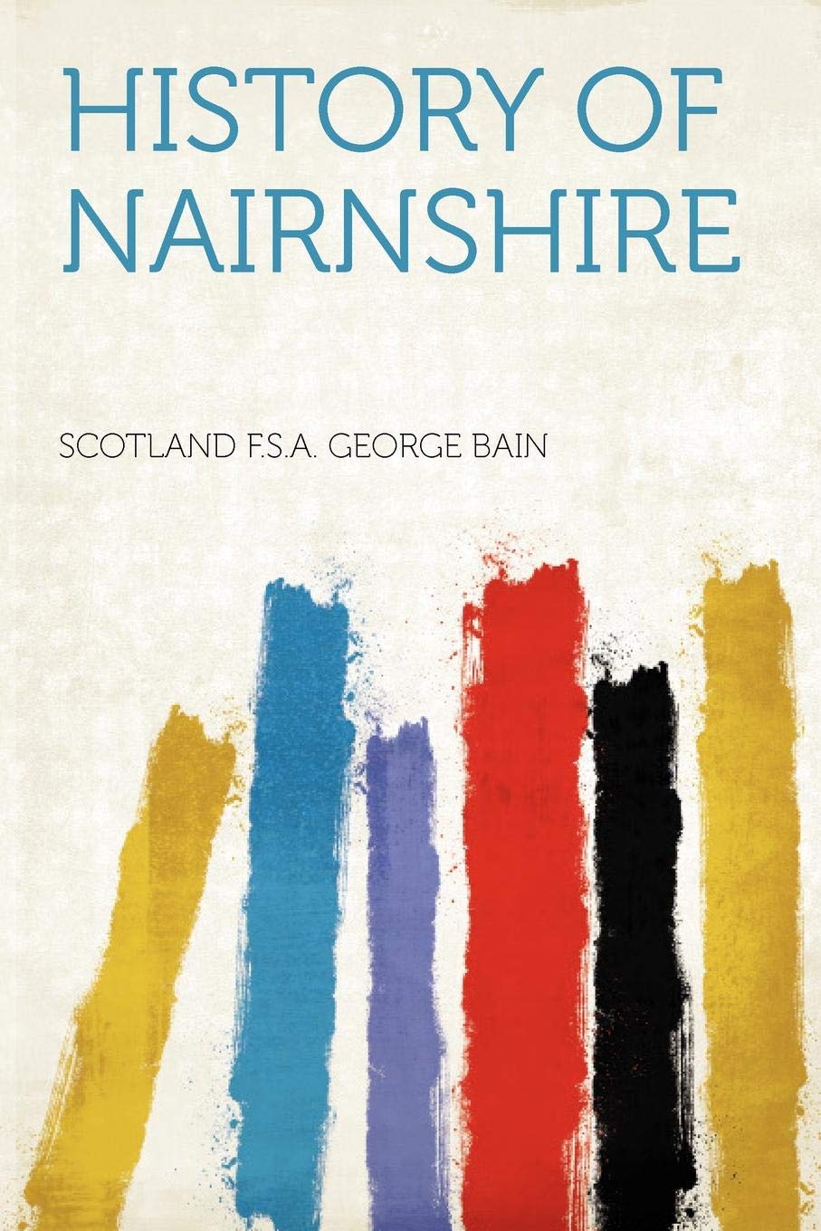 History of Nairnshire book