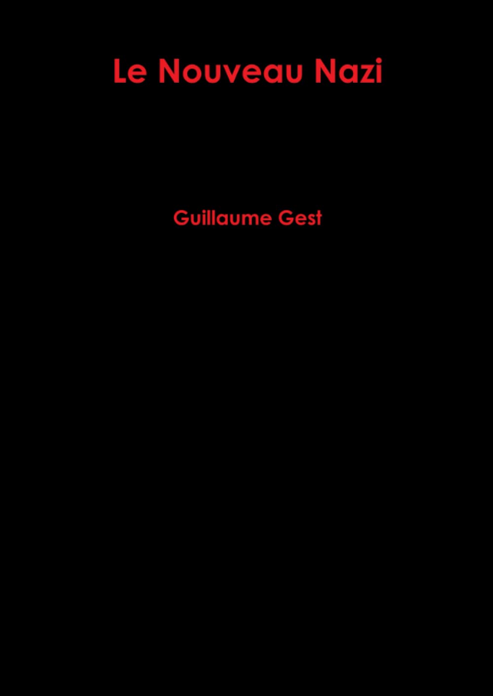 Le Nouveau Nazi book