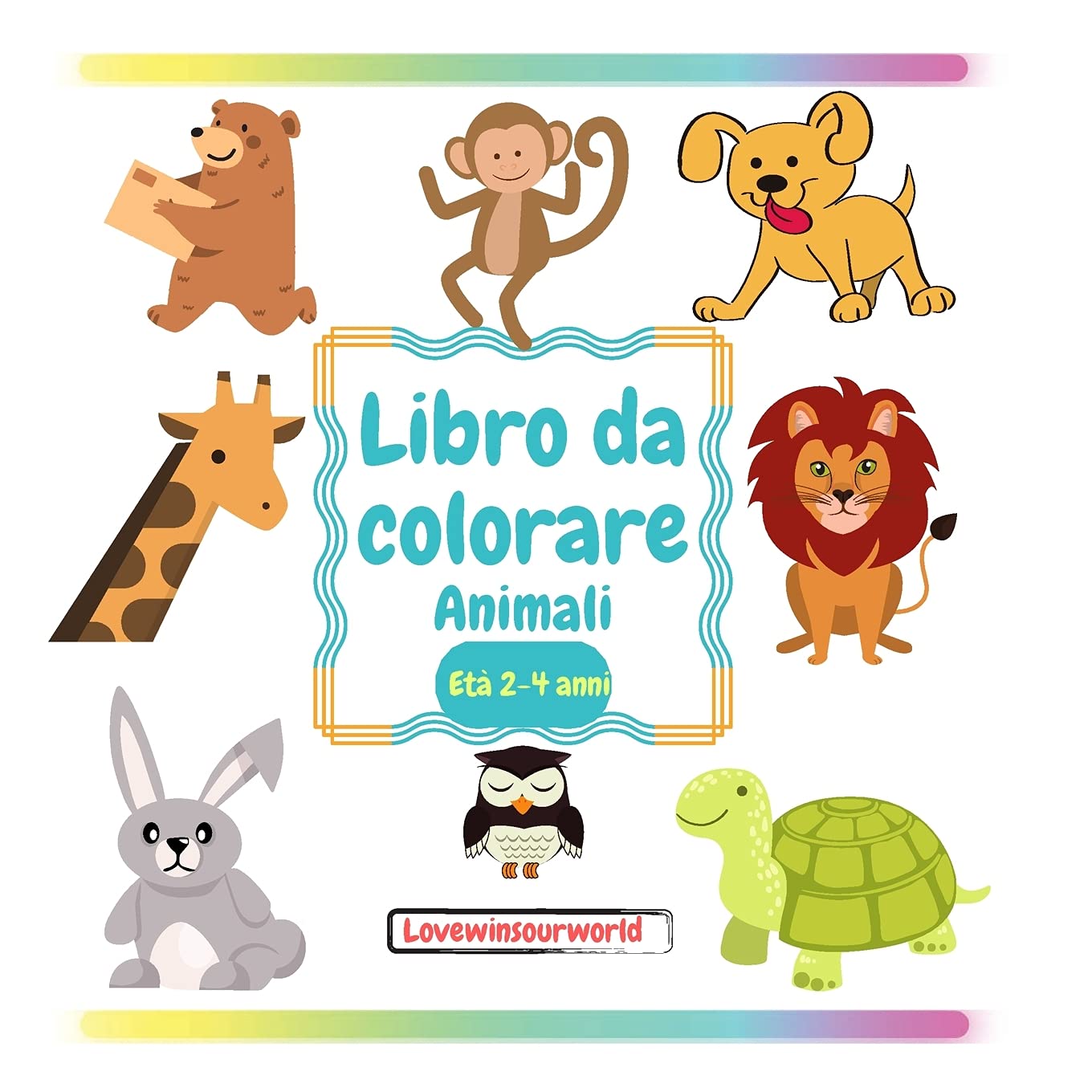 Libro da colorare Animali Tiptoi & Games