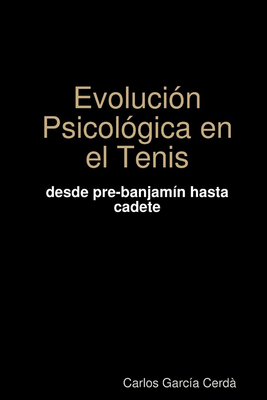 Evolución Psicológica en el tenis book