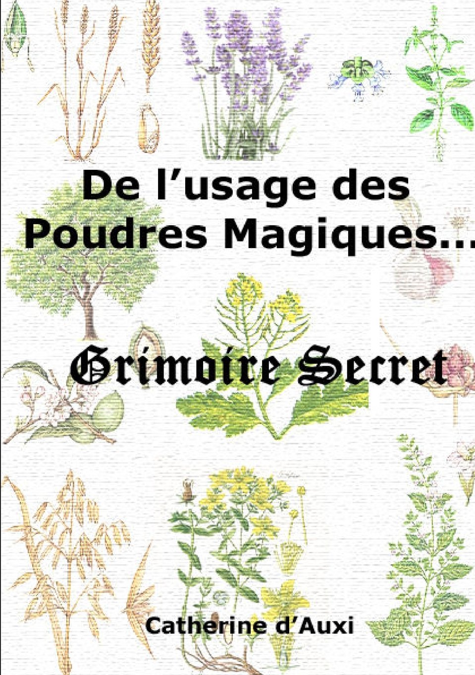 De l'usage des Poudres Magiques - Grimoire Secret book