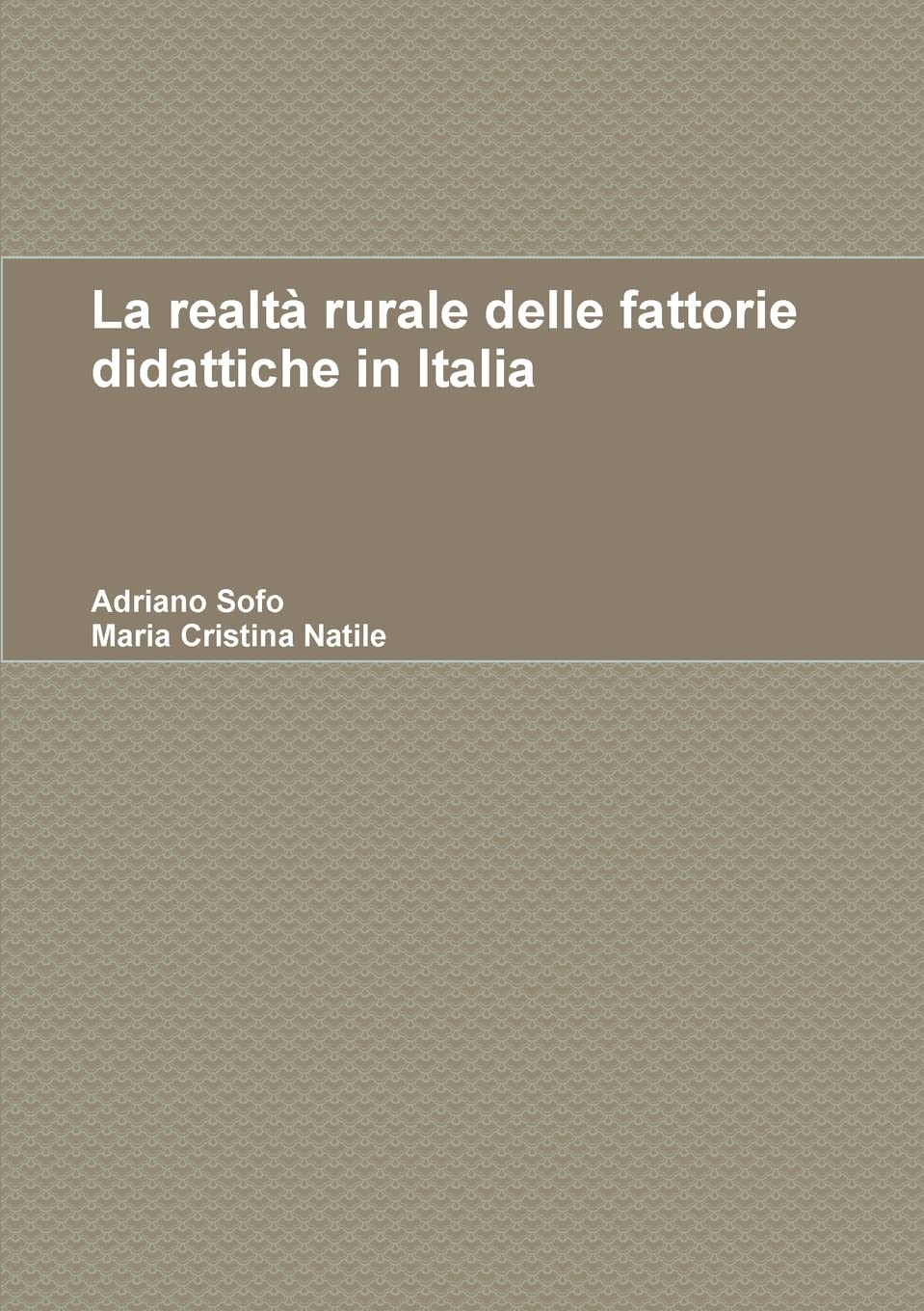 La realtà rurale delle fattorie didattiche in Italia book