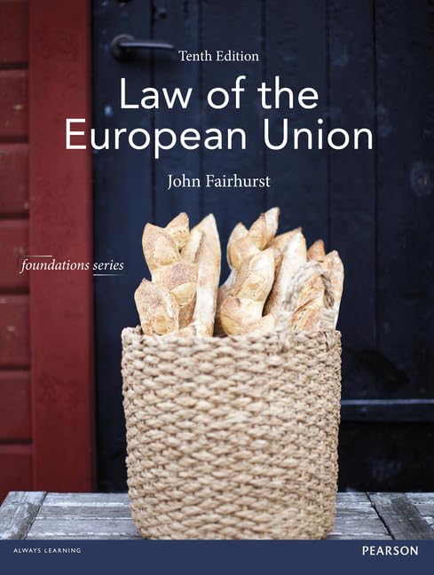 Law of the European Union (Foundation Studies in Law Series) Law