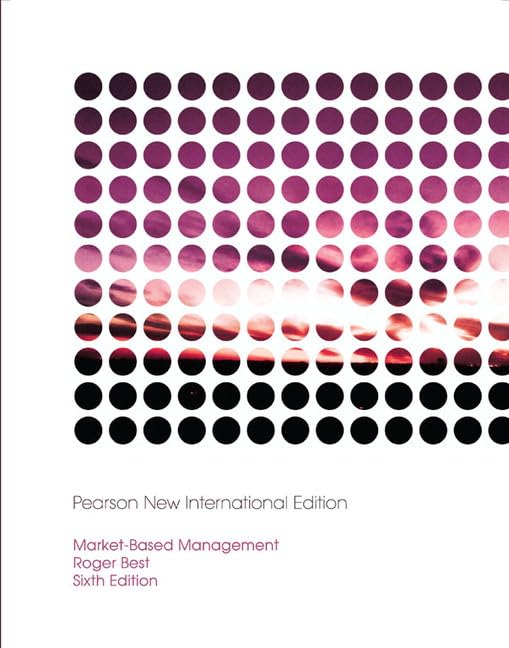 Market-Based Management Business & Technology Books